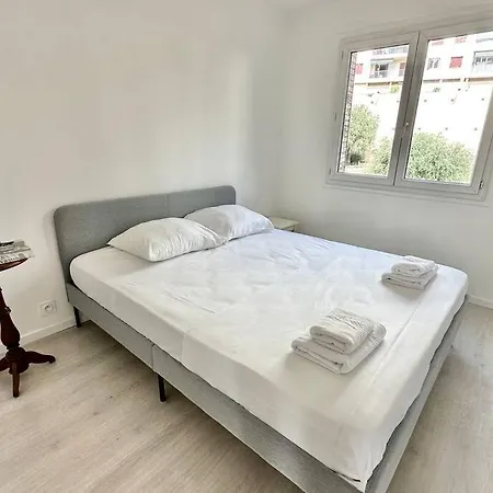 Superbe Appartement Neuf - Plage A 5 Min A Pied Nizza Exterior foto