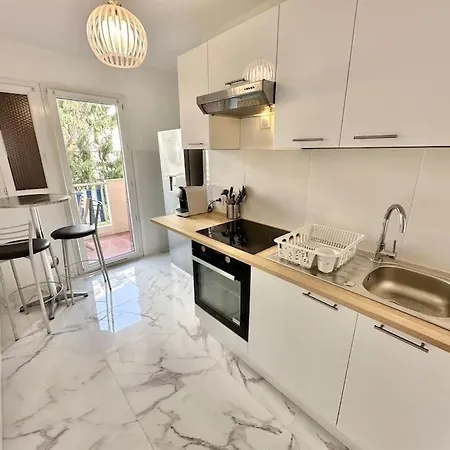 Superbe Appartement Neuf - Plage A 5 Min A Pied Nizza Exterior foto