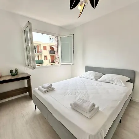 Superbe Appartement Neuf - Plage A 5 Min A Pied Nizza Exterior foto